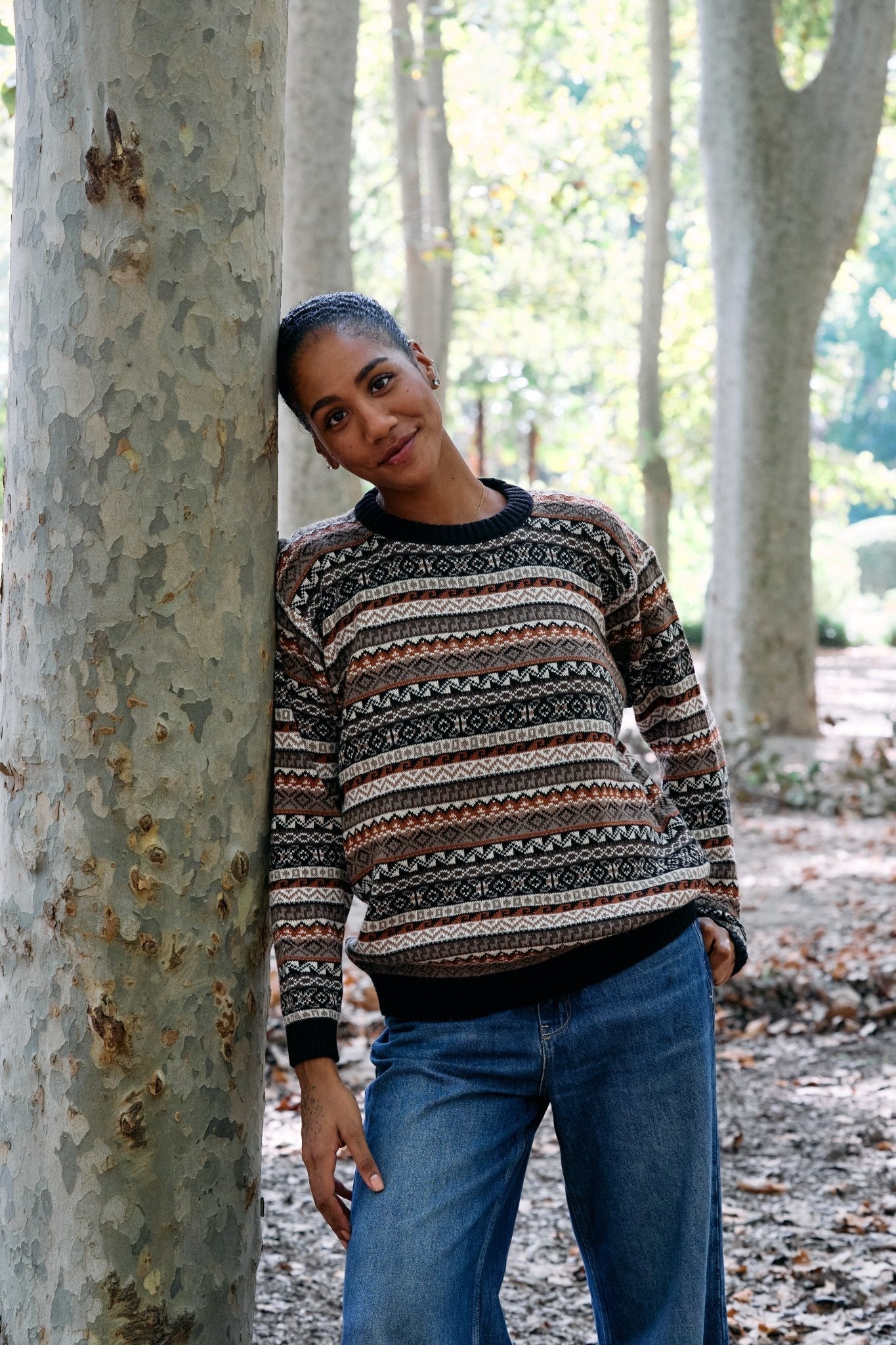 Handmade Peruvian Alpaca Sweater Unisex Deluxe