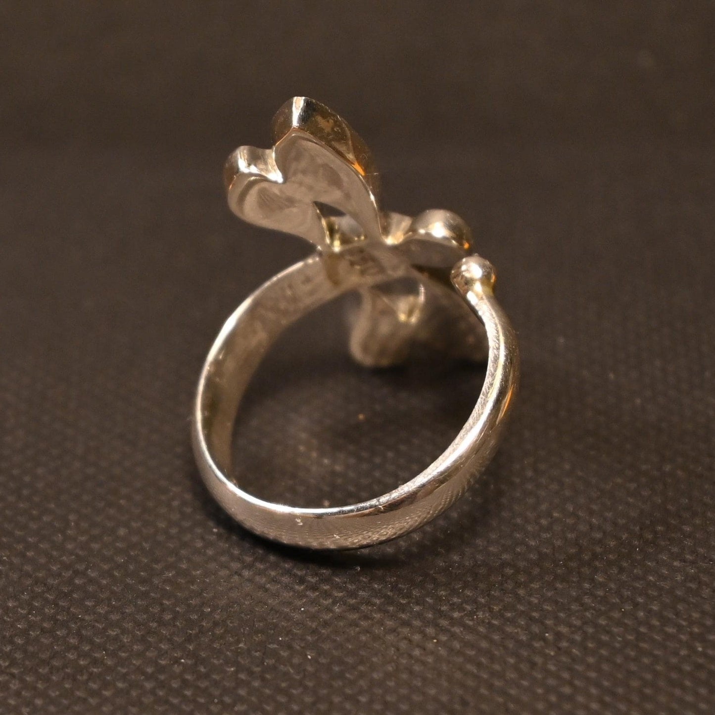 Libellenring aus 950er Silber