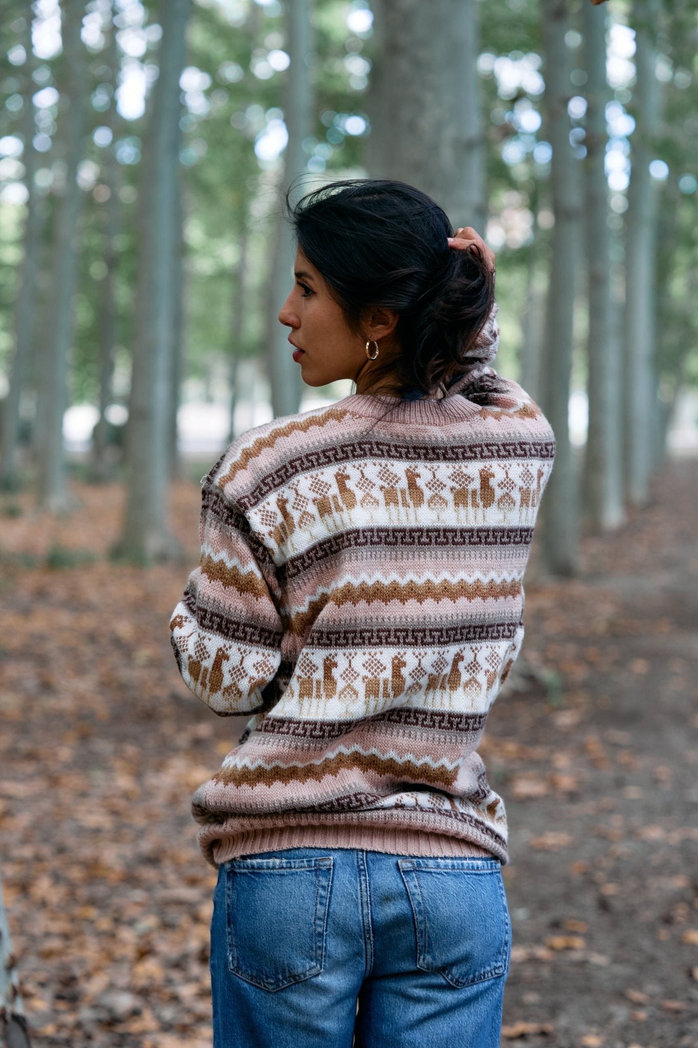 Wide Peruvian Alpaca Sweater