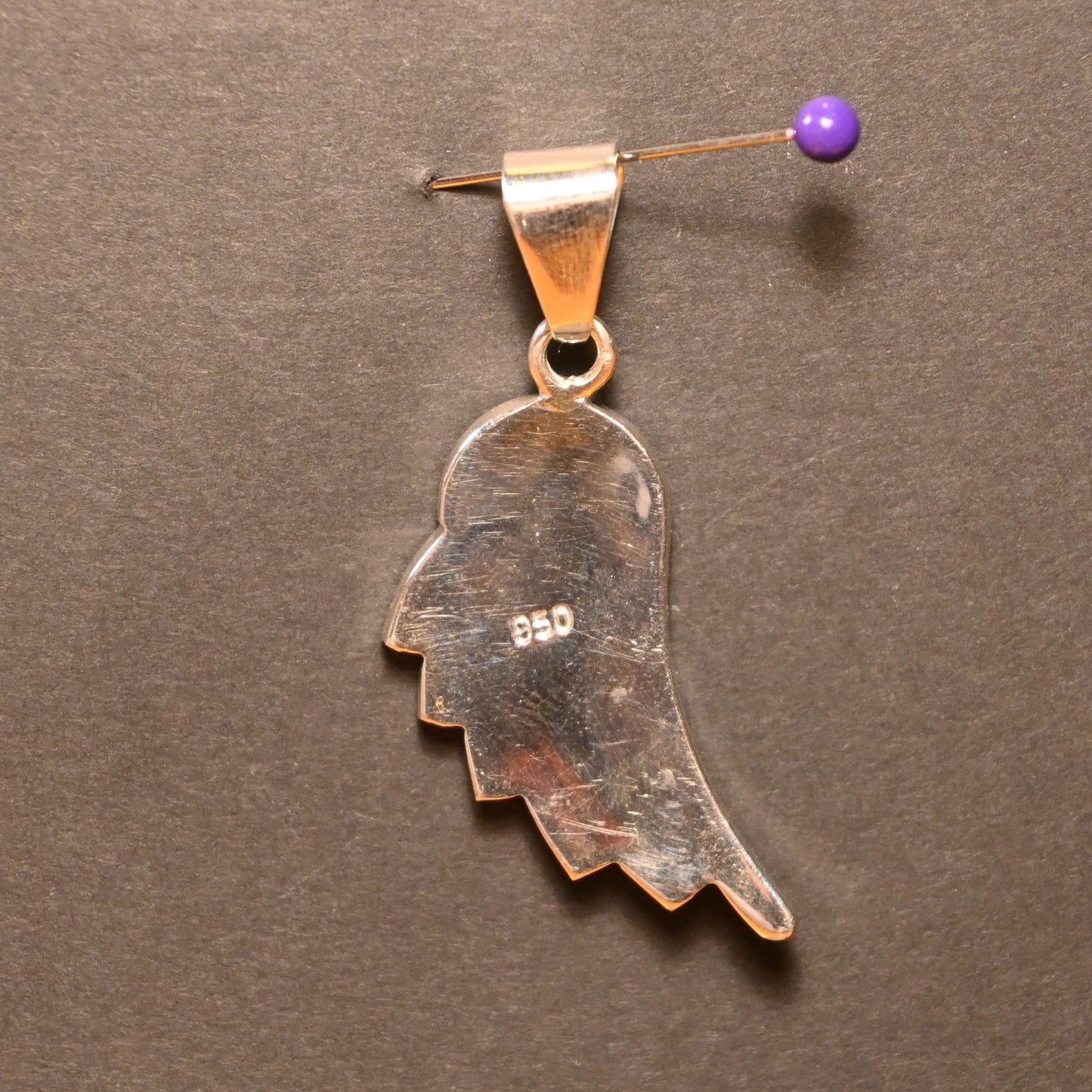 Pendentif ailes en argent 950