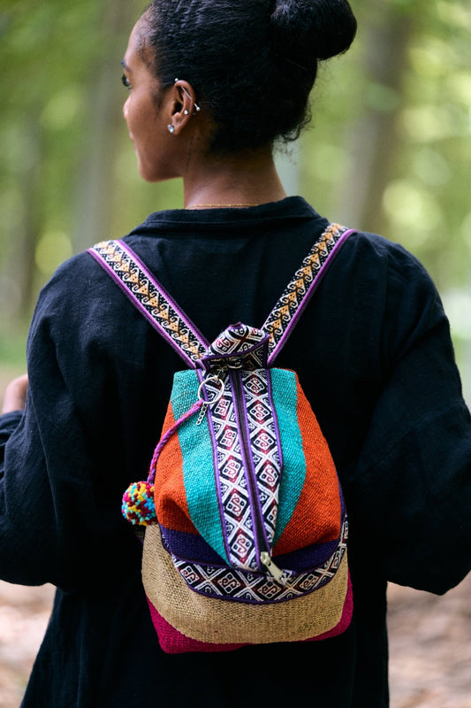 Große peruanische Umhängetasche