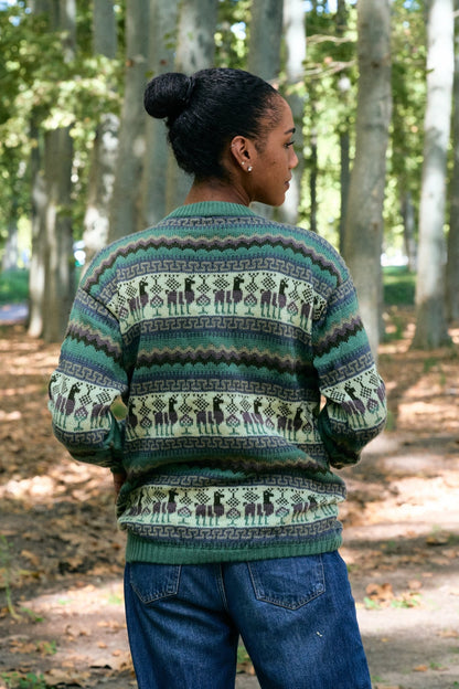 Wide Peruvian Alpaca Sweater