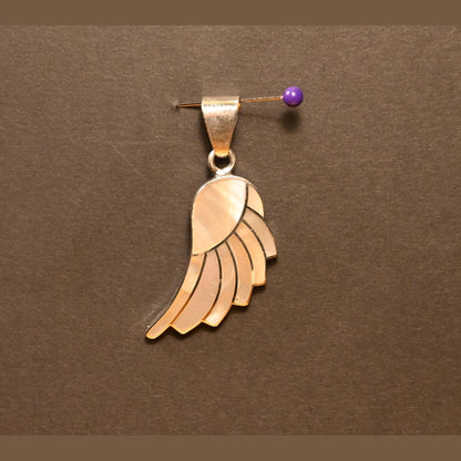 Flügelanhänger aus 950er Silber