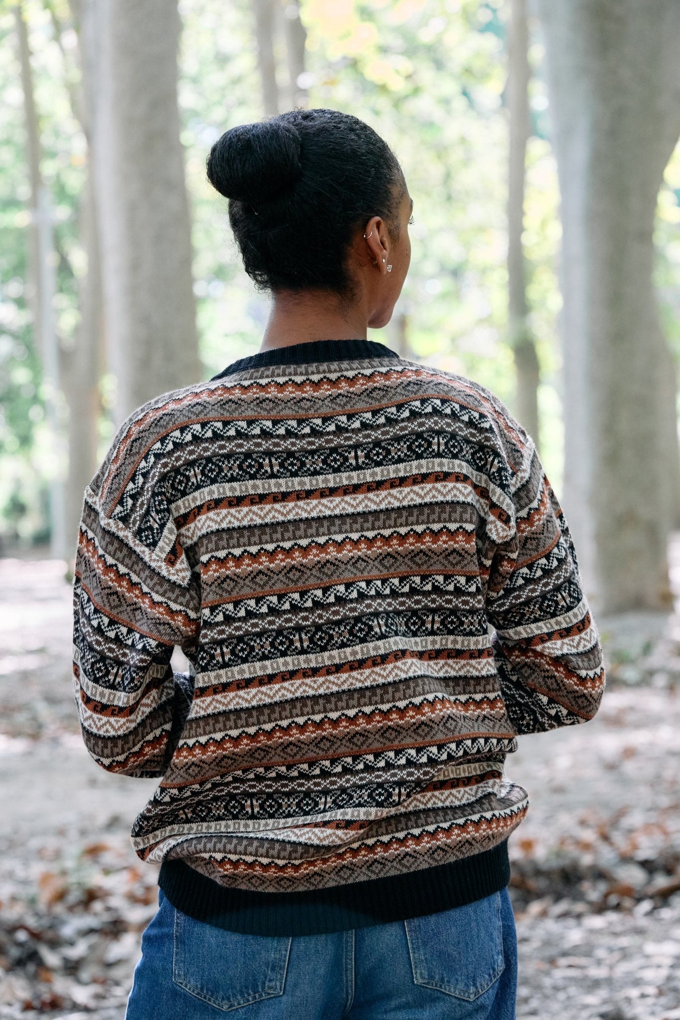 Handmade Peruvian Alpaca Sweater Unisex Deluxe