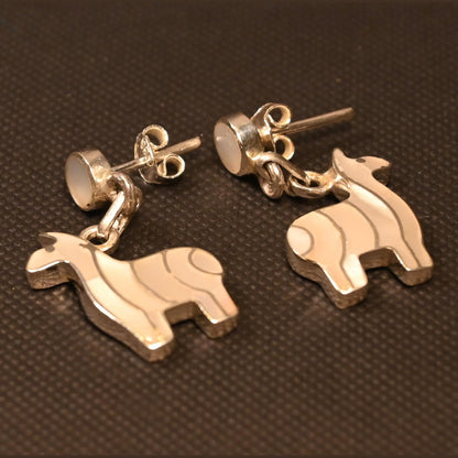 Pendientes Llama Plata 950