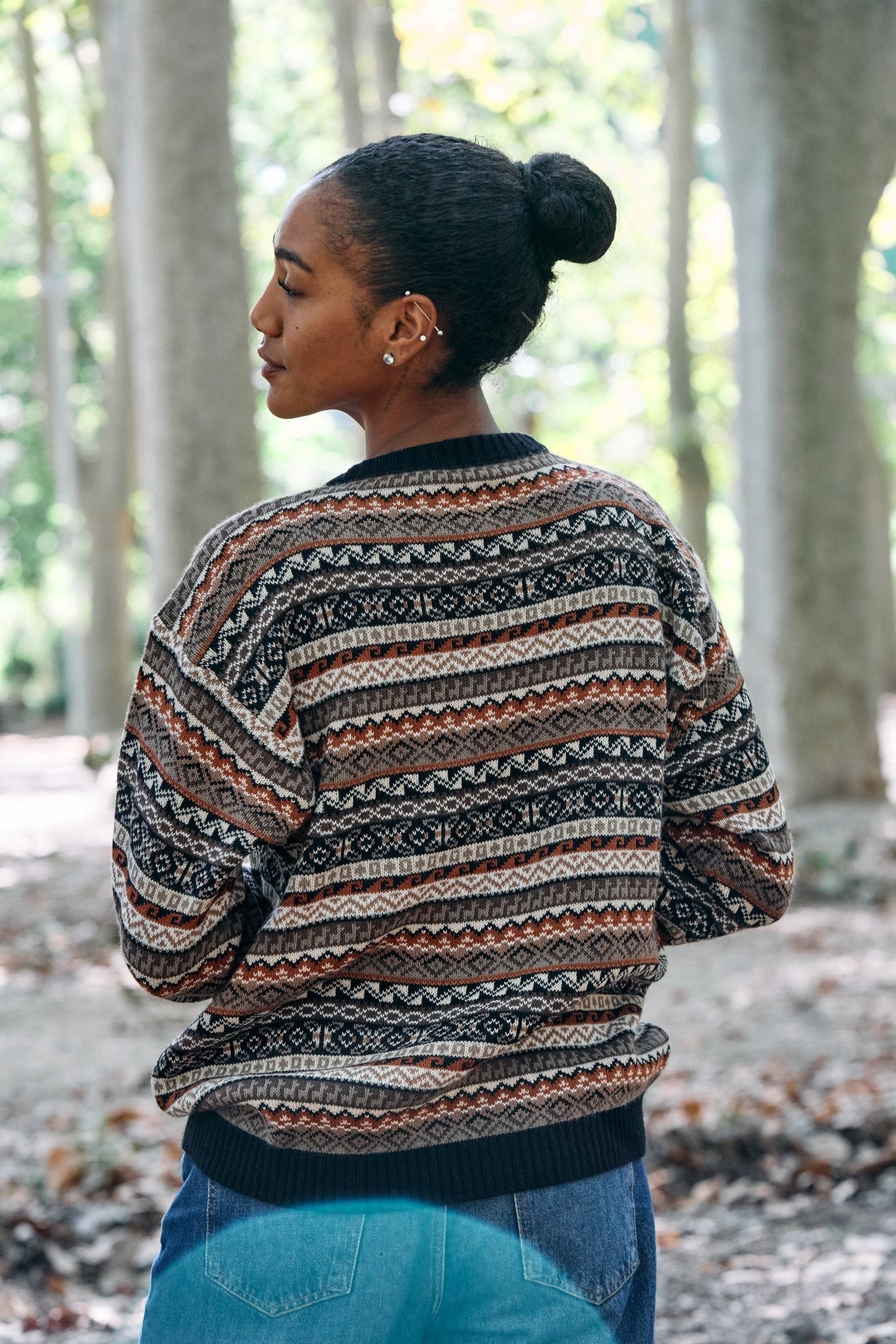 Handmade Peruvian Alpaca Sweater Unisex Deluxe