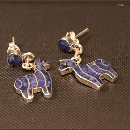 Pendientes Llama Plata 950