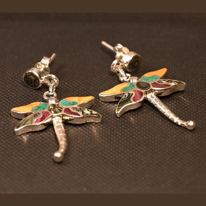 Dragonfly Earrings 950 Silver