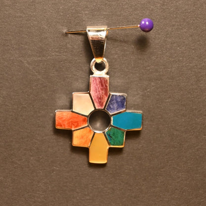 950 Silver Chakana Pendant