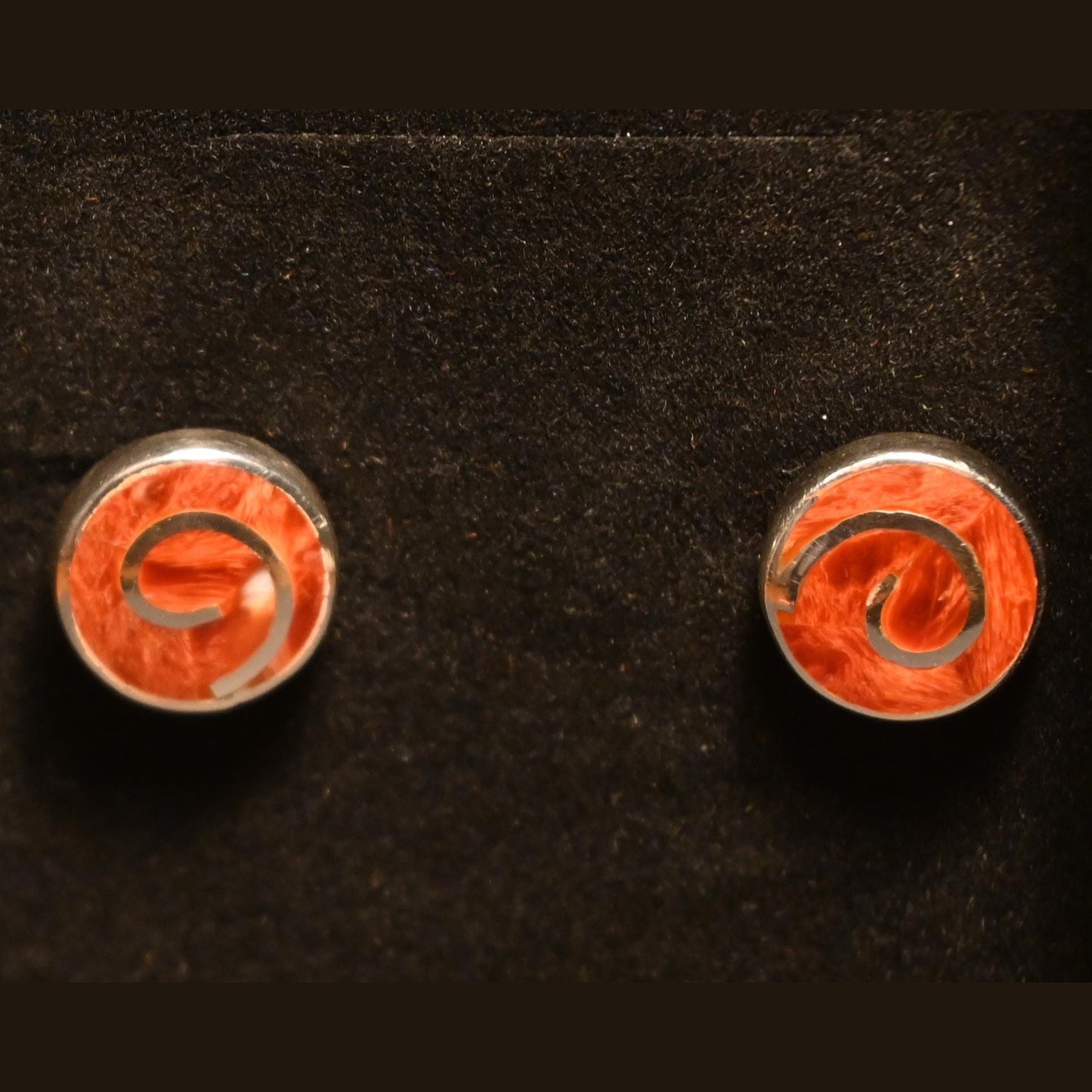 Spiral Earrings Silver 950