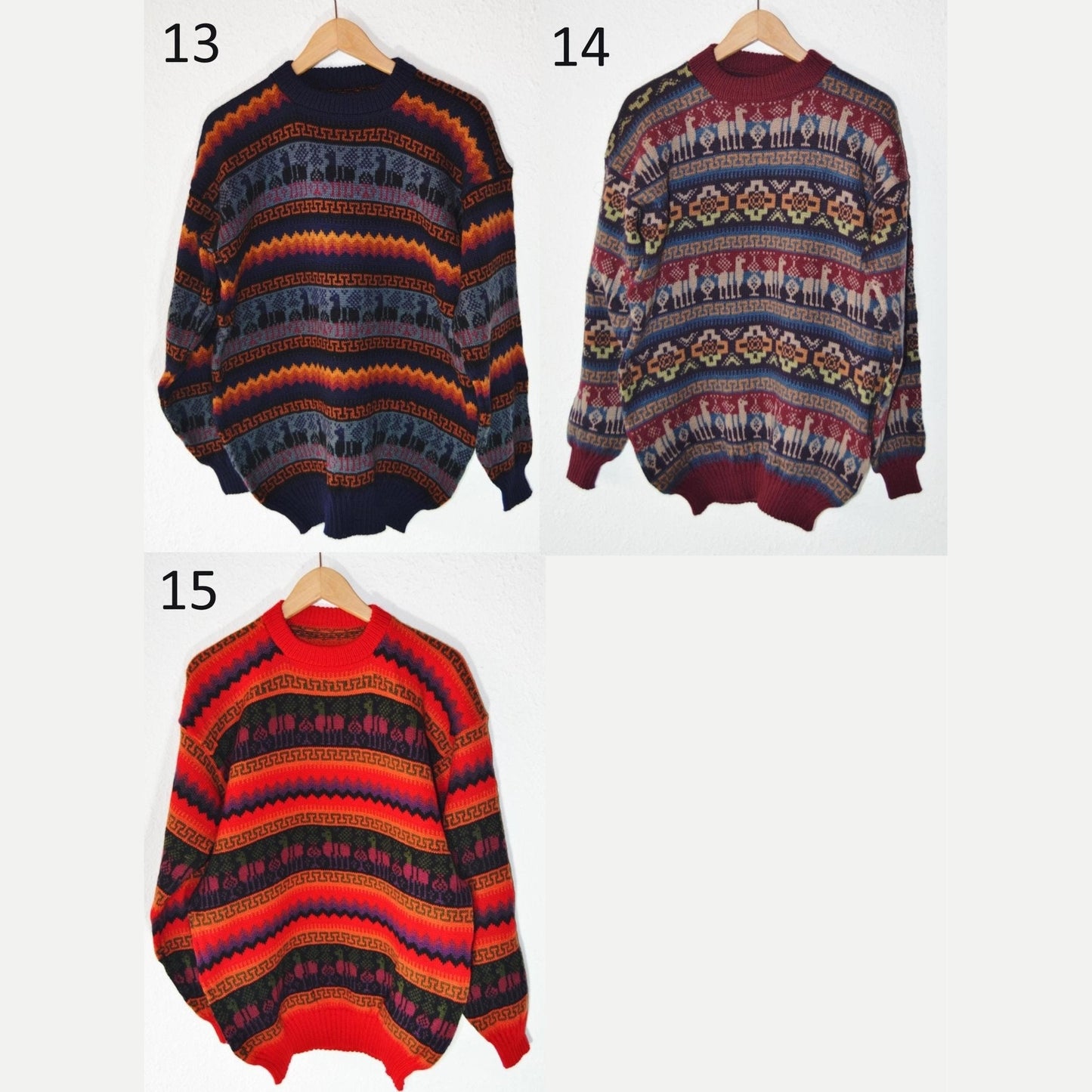 Wide Peruvian Alpaca Sweater