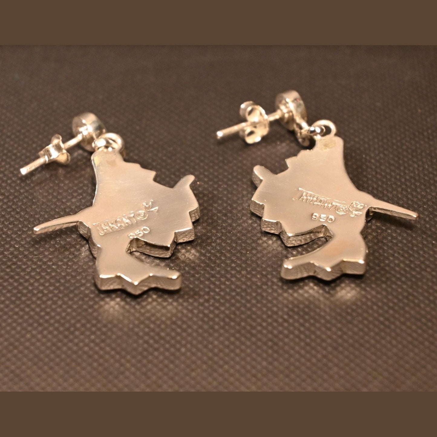 Pendientes Colibrí Plata 950