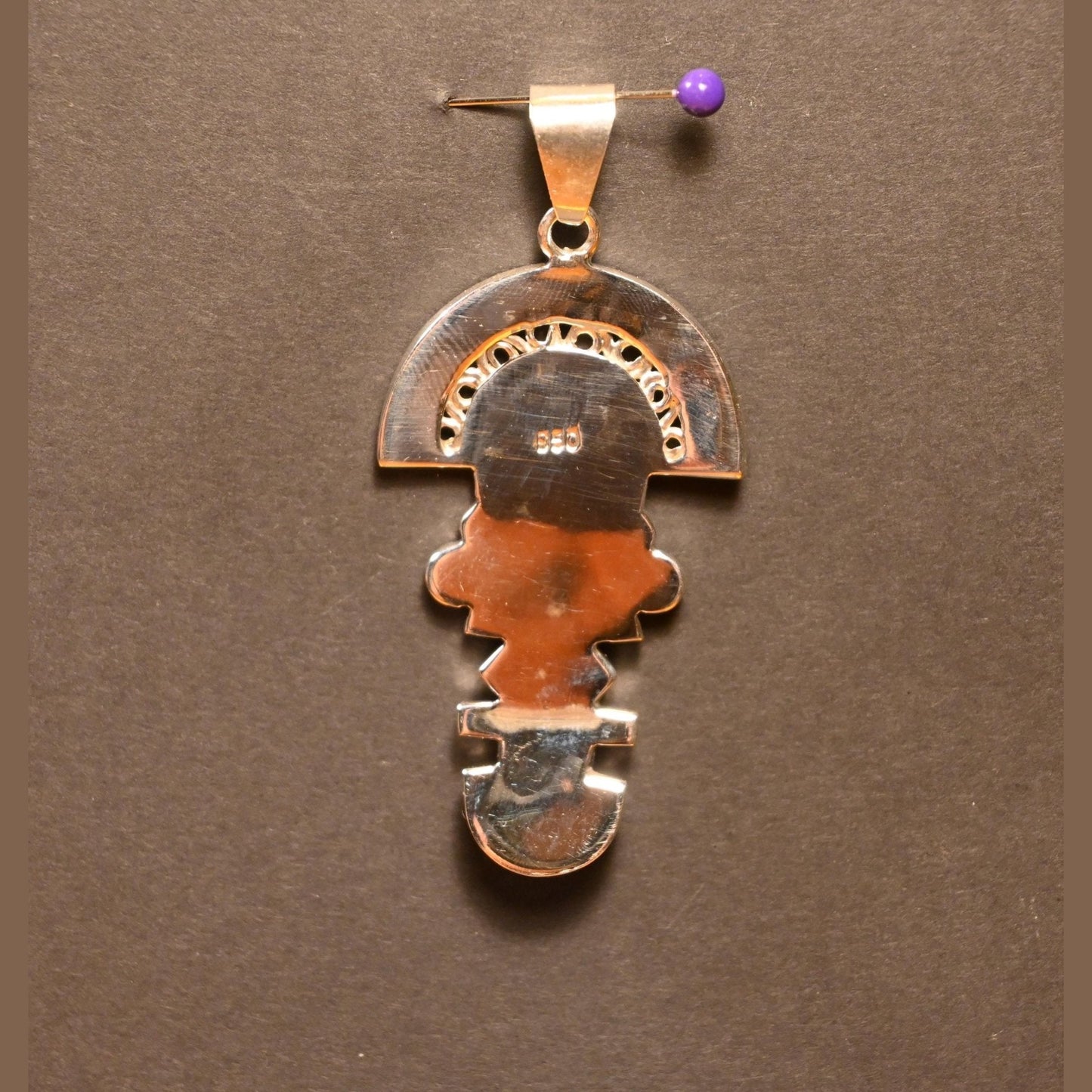 Tumi Pendant Knife Silver 950