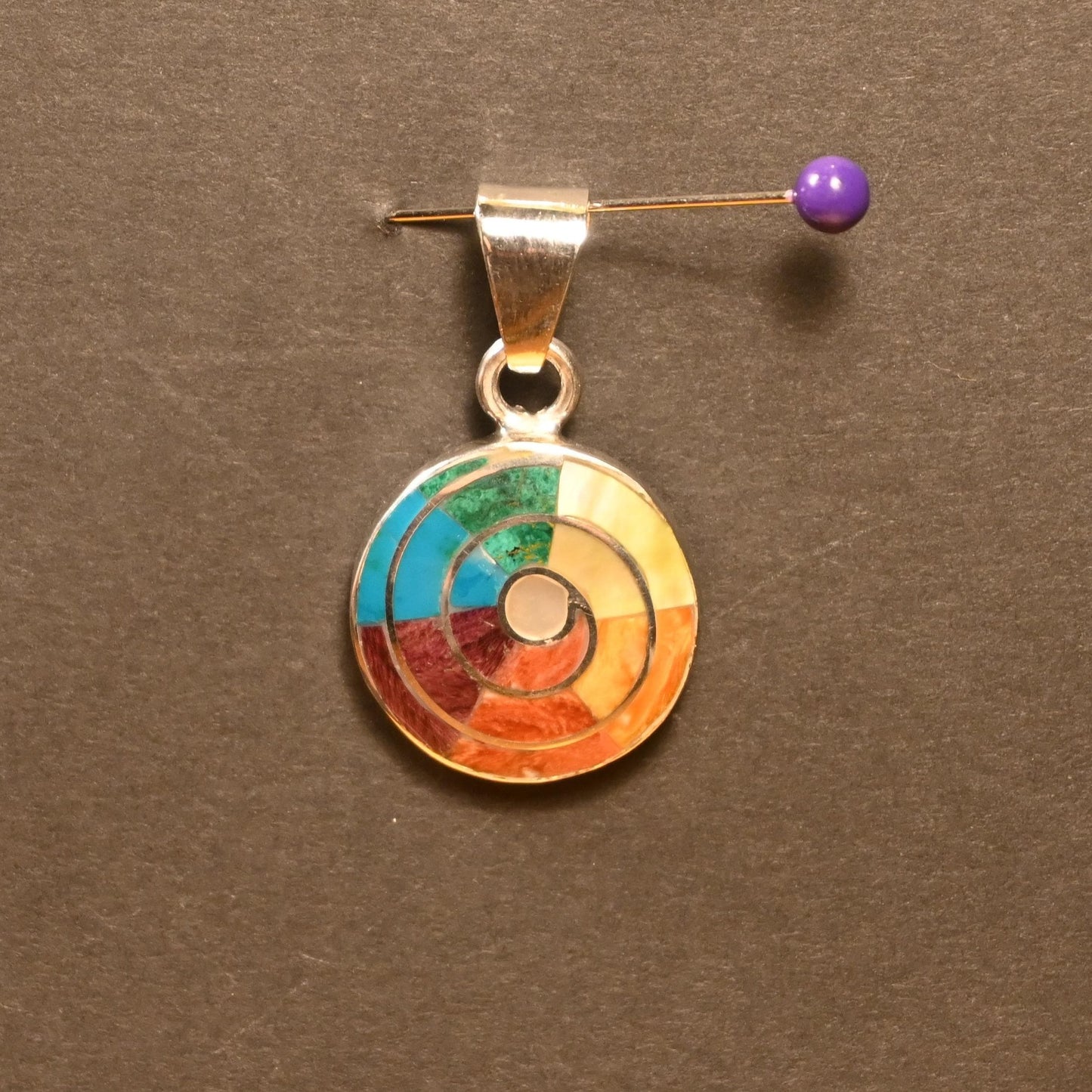 Colgante Espiral Plata 950