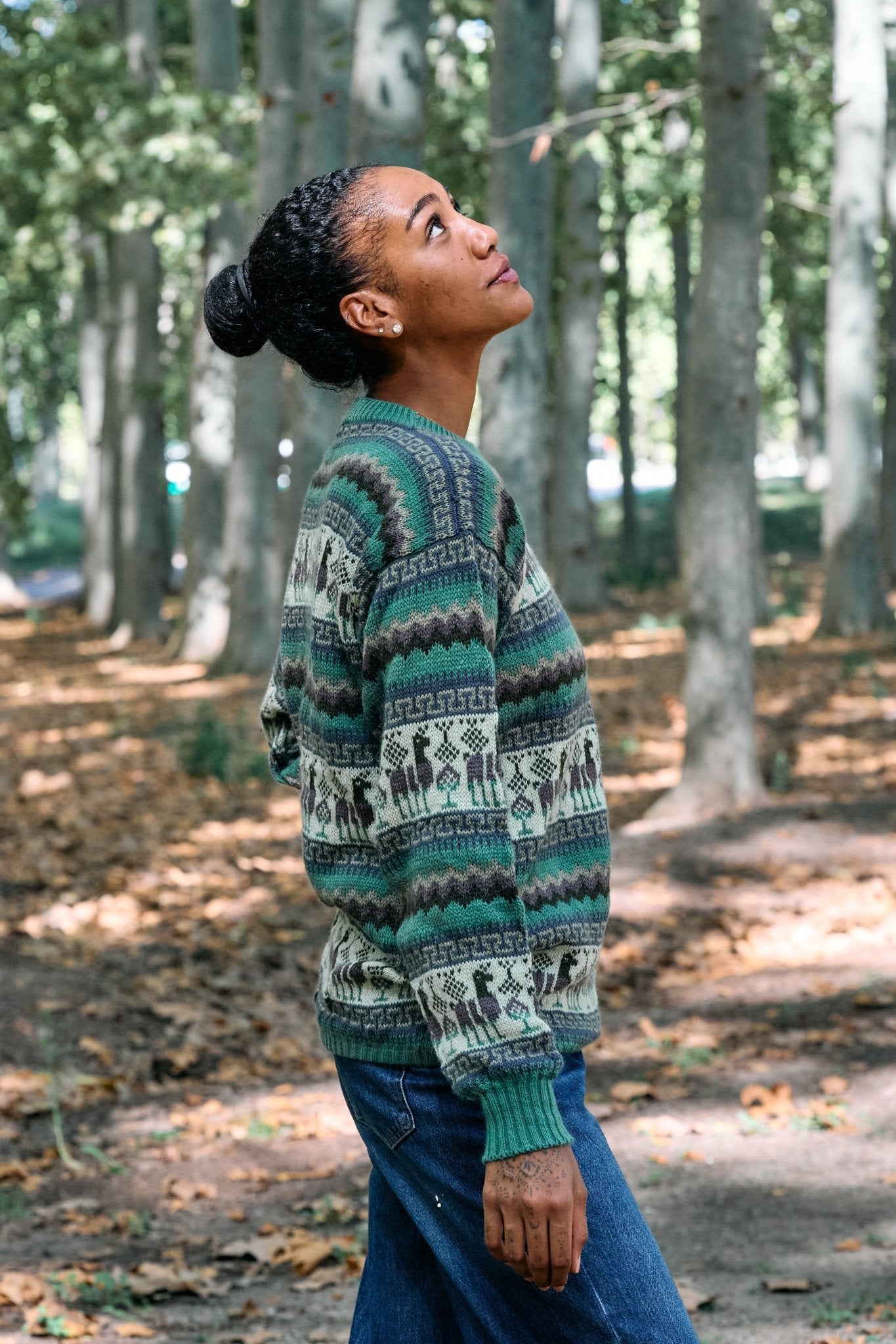 Wide Peruvian Alpaca Sweater