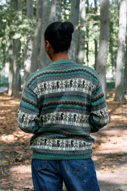 Wide Peruvian Alpaca Sweater