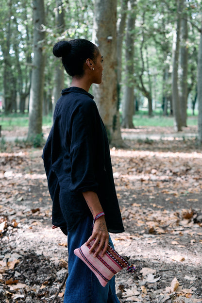 Small zippered pouch wallet