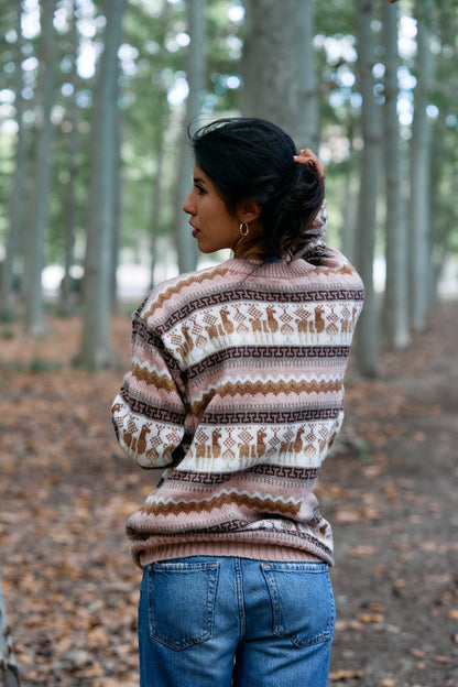 Wide Peruvian Alpaca Sweater
