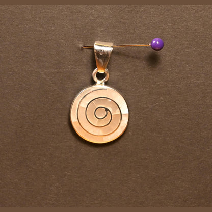 Colgante Espiral Plata 950