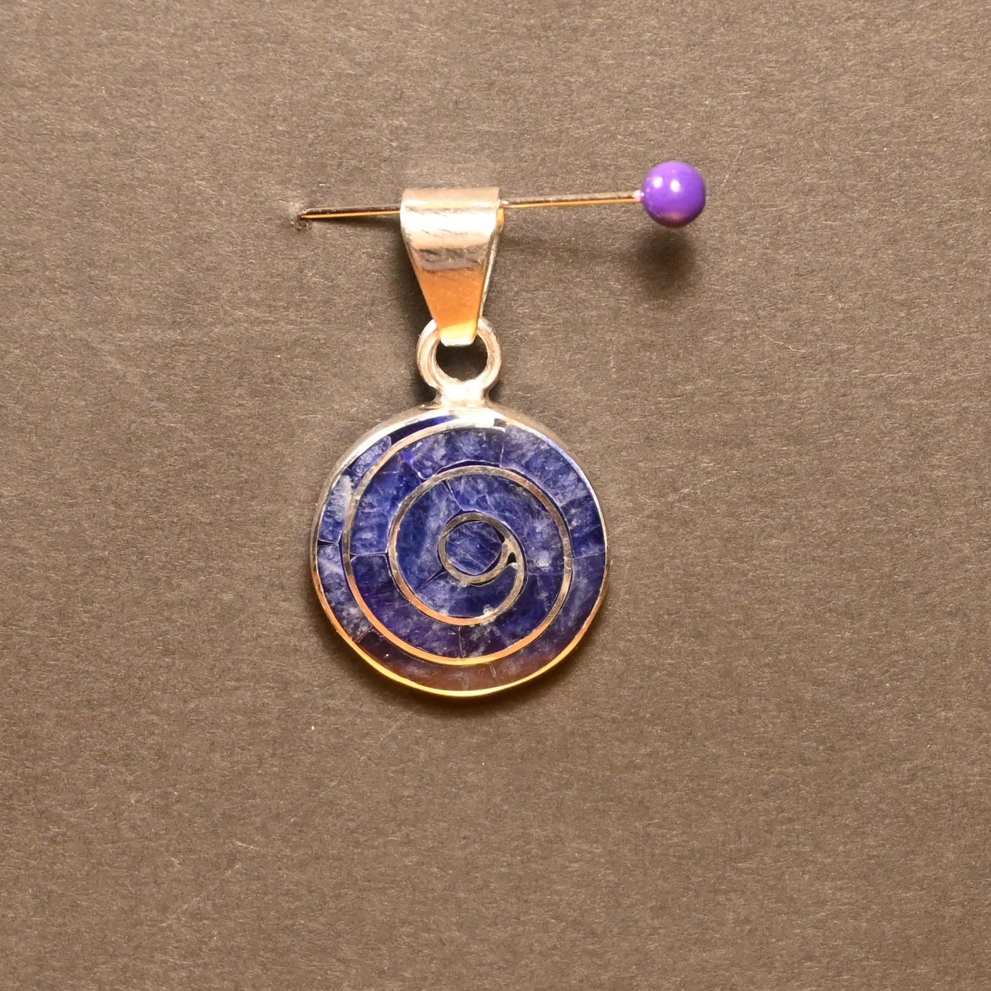 Colgante Espiral Plata 950