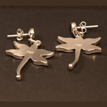 Dragonfly Earrings 950 Silver