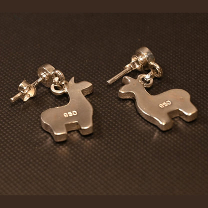 Pendientes Llama Plata 950