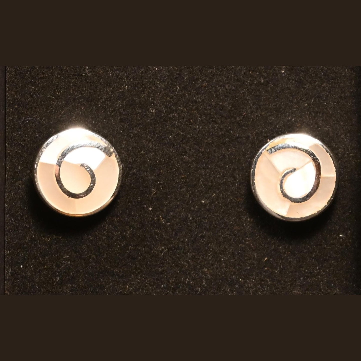 Spiral Earrings Silver 950