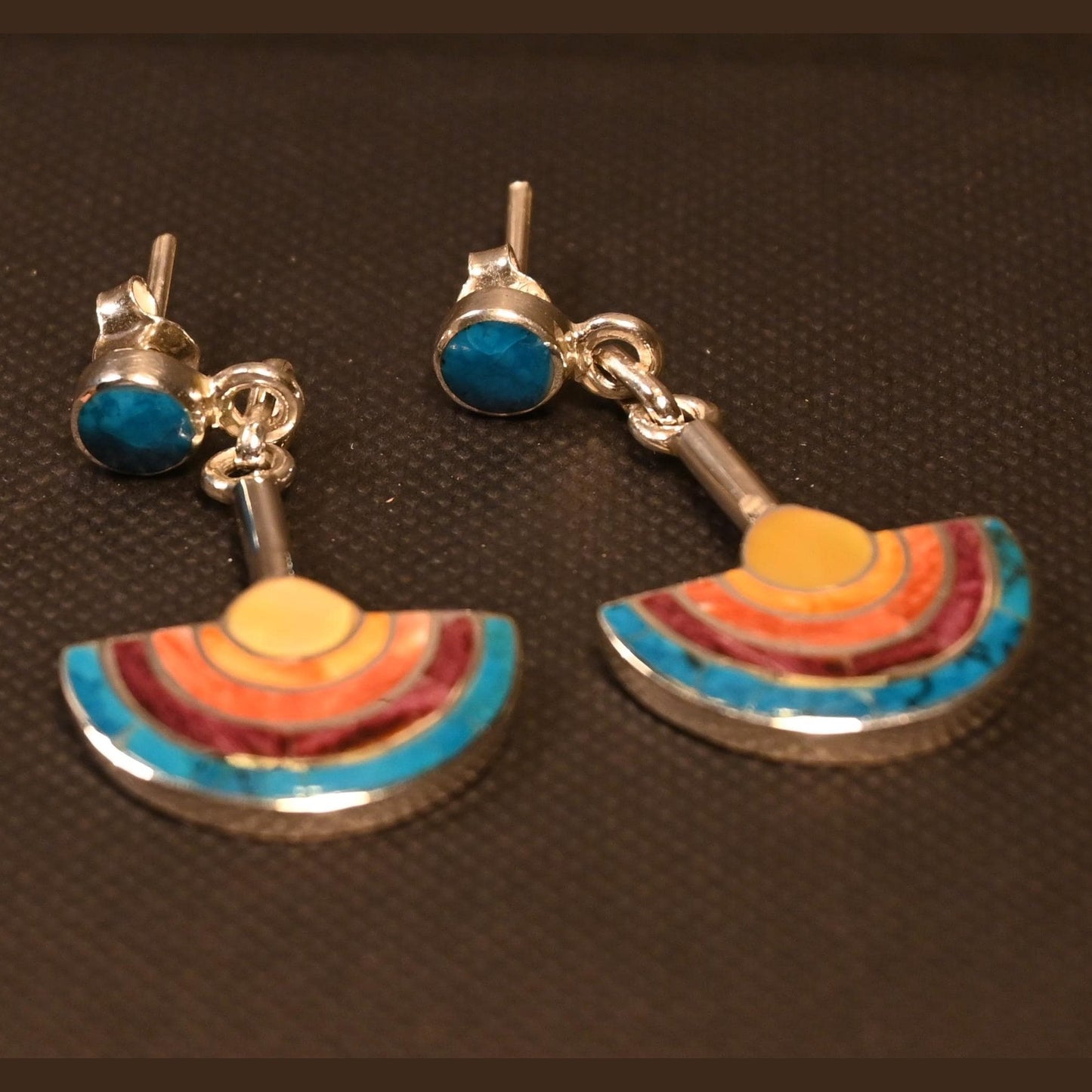 Water Cult Knife Earrings 950 Silver