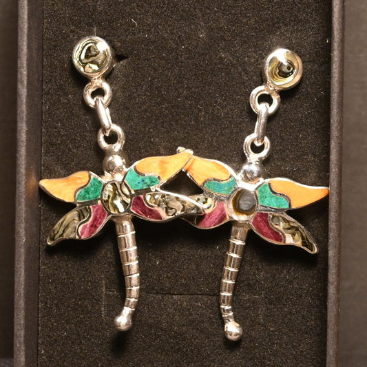 Dragonfly Earrings 950 Silver