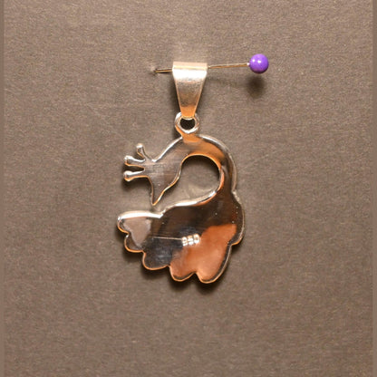 Pfauenanhänger aus 950er Silber