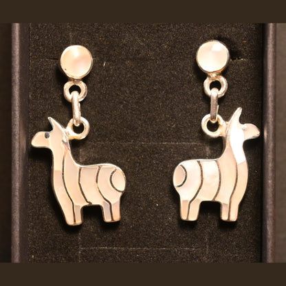 Pendientes Llama Plata 950