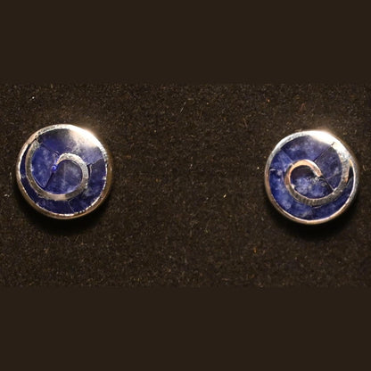 Spiral Earrings Silver 950