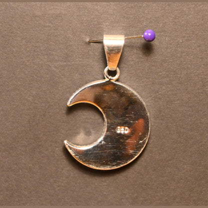 950 Silver Moon Pendant