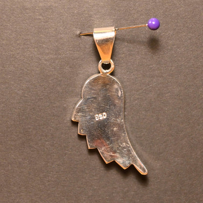 Flügelanhänger aus 950er Silber